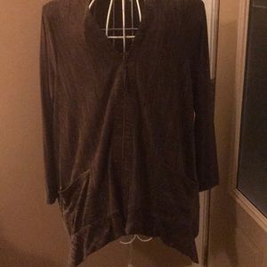 Logo by Lori Goldstein handkerchief hem jacket